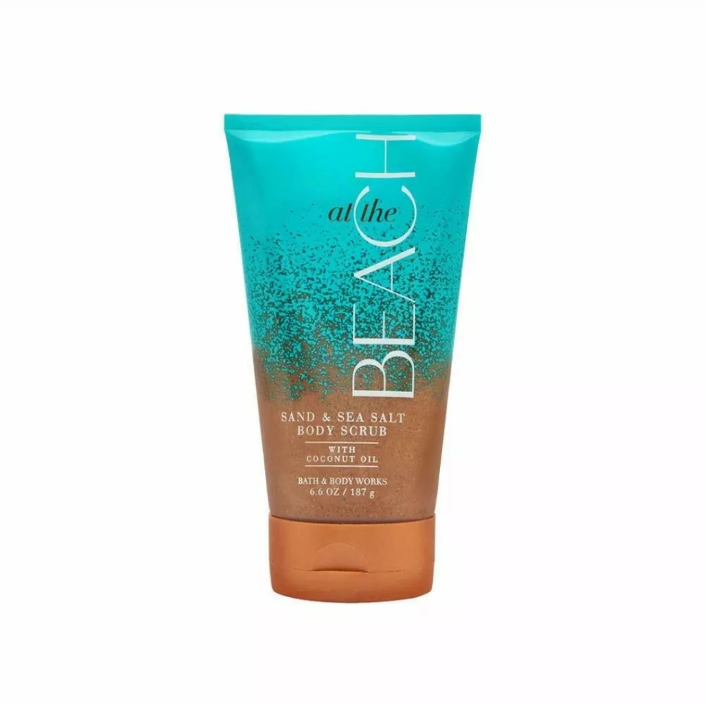 New Bath & Body Works AT THE BEACH Sea Salt Body Scrub